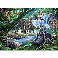 Jungle Animals 100 Pc Puzzle