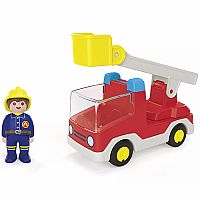 Playmobil Junior Ladder Unit Fire Truck