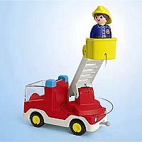Playmobil Junior Ladder Unit Fire Truck
