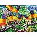 Land of the Lorikeet 1000 Pc Puzzle