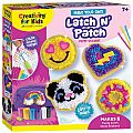 Make Your Own Latch N' Patch Fuzzy Stickers