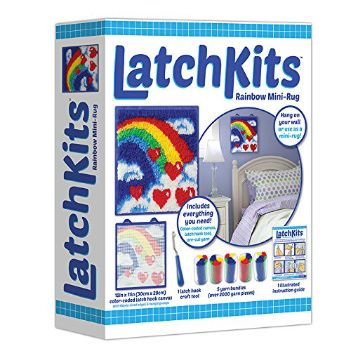 Latchkits Rainbow Mini Rug Smart Kids Toys
