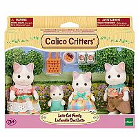 Calico Critters Latte Cat Family