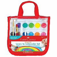 Young Artist Learn to Watercolor Set