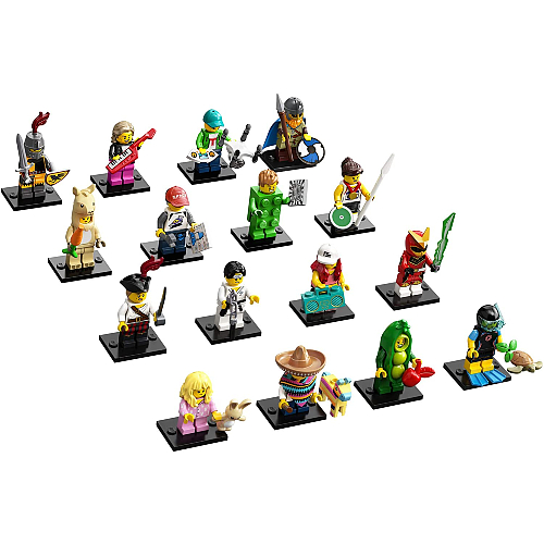 minifigures series 20 feel guide