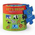 Let's Begin 10 Beginner Puzzles Jungle