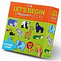 Let's Begin 10 Beginner Puzzles Jungle
