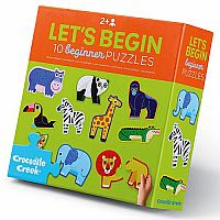 Let's Begin 10 Beginner Puzzles Jungle