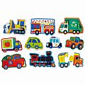 Let's Begin 10 Beginner Puzzles Vehicles