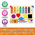 Lift & Learn Puzzle Colors & Shapes