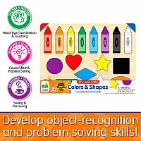 Lift & Learn Puzzle Colors & Shapes