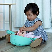 Love, Stella Peach with Bassinet