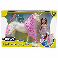 Breyer Magical Unicorn & Fantasy Rider