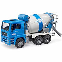 Bruder Man TGA Cement Mixer Blue