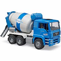Bruder Man TGA Cement Mixer Blue