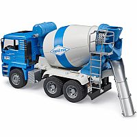 Bruder Man TGA Cement Mixer Blue