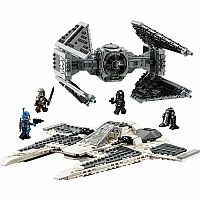 LEGO Star Wars Mandalorian Fang Fighter vs TIE Interceptor