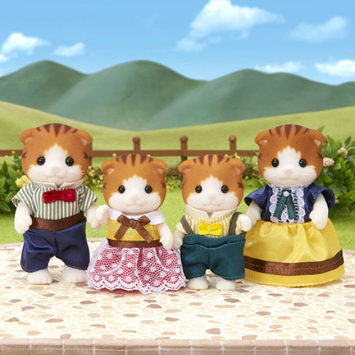 calico critters maple cat family names