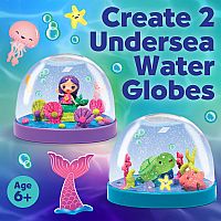 Make Your Own Water Globes - Mermaid