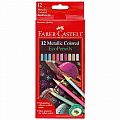 Faber-Castell Metallic Colored Pencils (12)