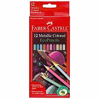Faber-Castell Metallic Colored Pencils (12)