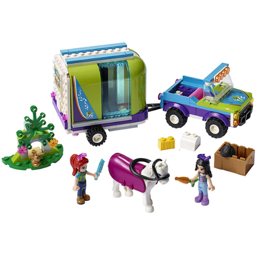 mia's horse trailer lego