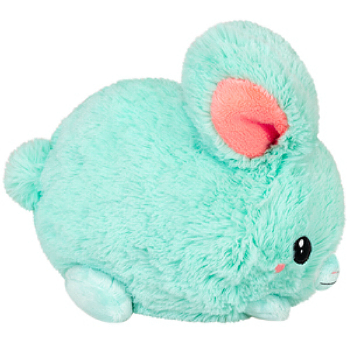 Mint Fluffy Bunny Mini Squishable - Smart Kids Toys