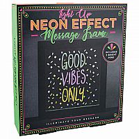 Light Up Neon Effects Message Frame