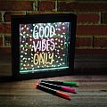 Light Up Neon Effects Message Frame