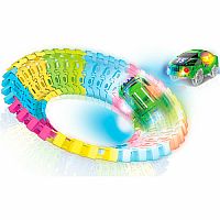 Neon Glow Twister Tracks Race Series 221