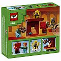 LEGO Minecraft The Nether Lava Battle