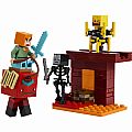 LEGO Minecraft The Nether Lava Battle