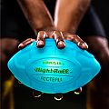 Nightball Inflated Football - Blue