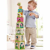 Haba On the Farm Stacking Cubes