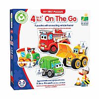 My First Puzzles 4 In A Box - On The Go
