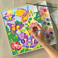 iHeart Paint by Numbers Butterflies & Blooms