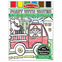 Paint With Water - Vehicles 