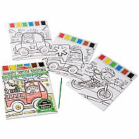 Paint With Water - Vehicles 