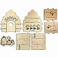 OOLY x Peanuts: Color-In Wooden Birdhouse Kit