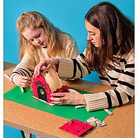 OOLY x Peanuts: Color-In Wooden Birdhouse Kit