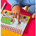 OOLY x Peanuts Coloring Activity & Sticker Kit