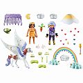 Playmobil Pegasus with Rainbow in the Clouds