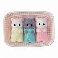 Calico Critters Perisan Cat Triplets