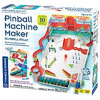 Thames & Kosmos Pinball Machine Maker Gumball Rally