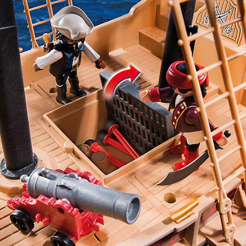 playmobil pirate raiders ship