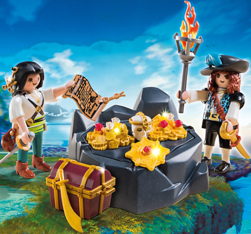 Playmobil Pirate Treasure Hideout Smart Kids Toys