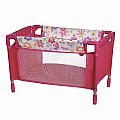 Adora Playpen Bed - Pink Flower Power