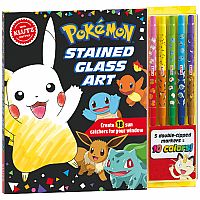Klutz Pokemon Stained Glass Art