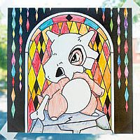 Klutz Pokemon Stained Glass Art