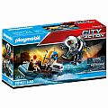 Playmobil Police Jetpack with Boat